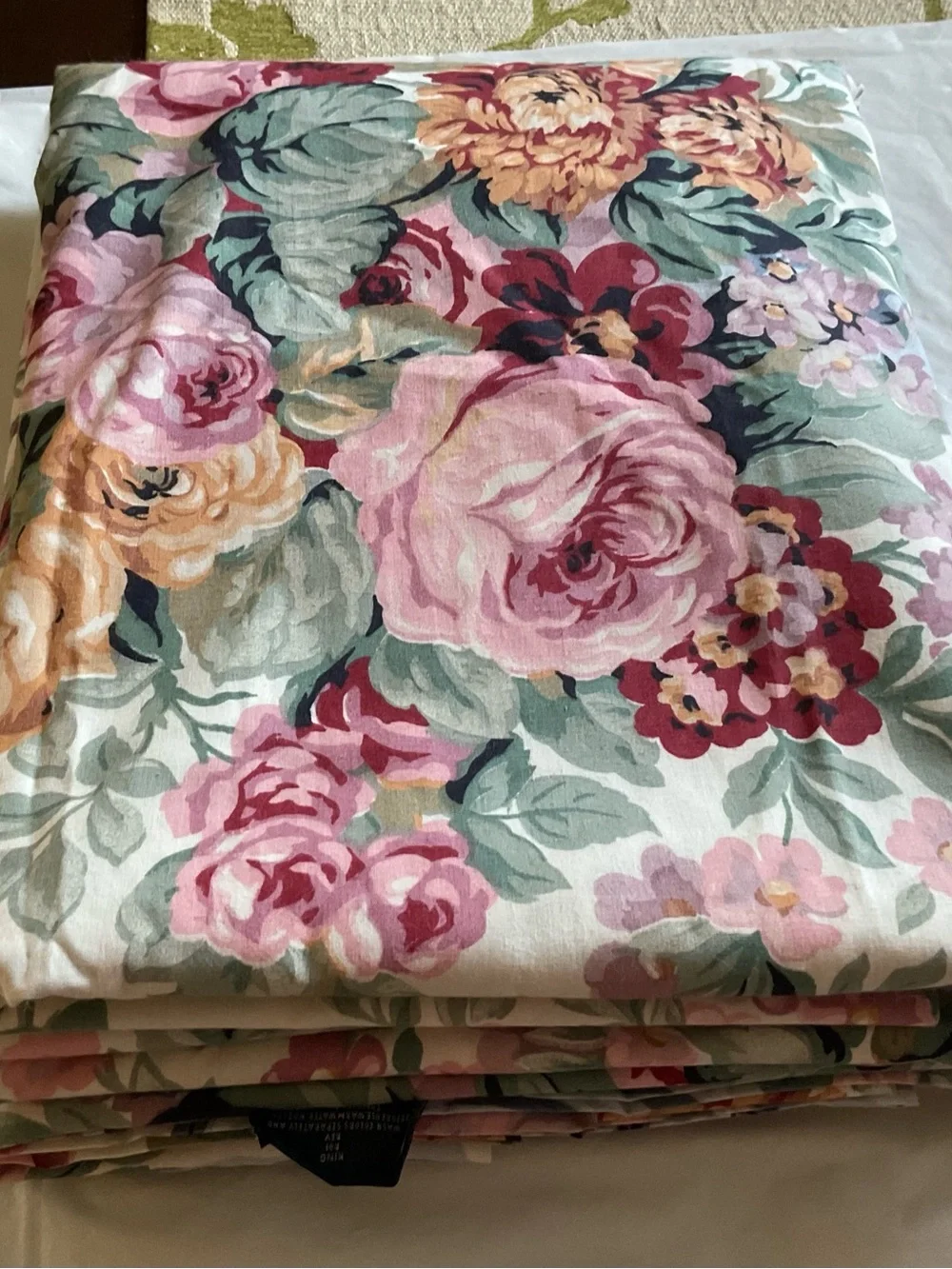 Vintage Ralph Lauren Allison KING Flat Sheet - NEW, USA